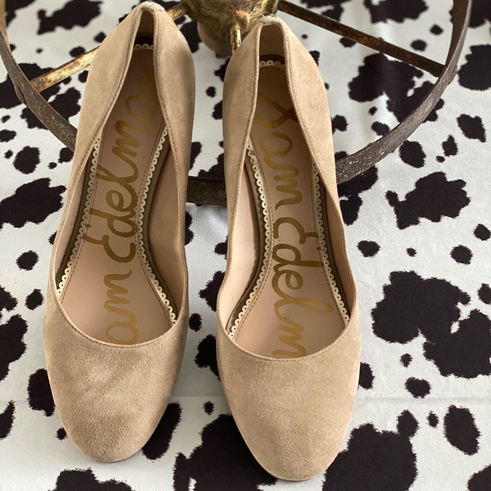 Sam Edelman  Oatmeal Stillson Pump
